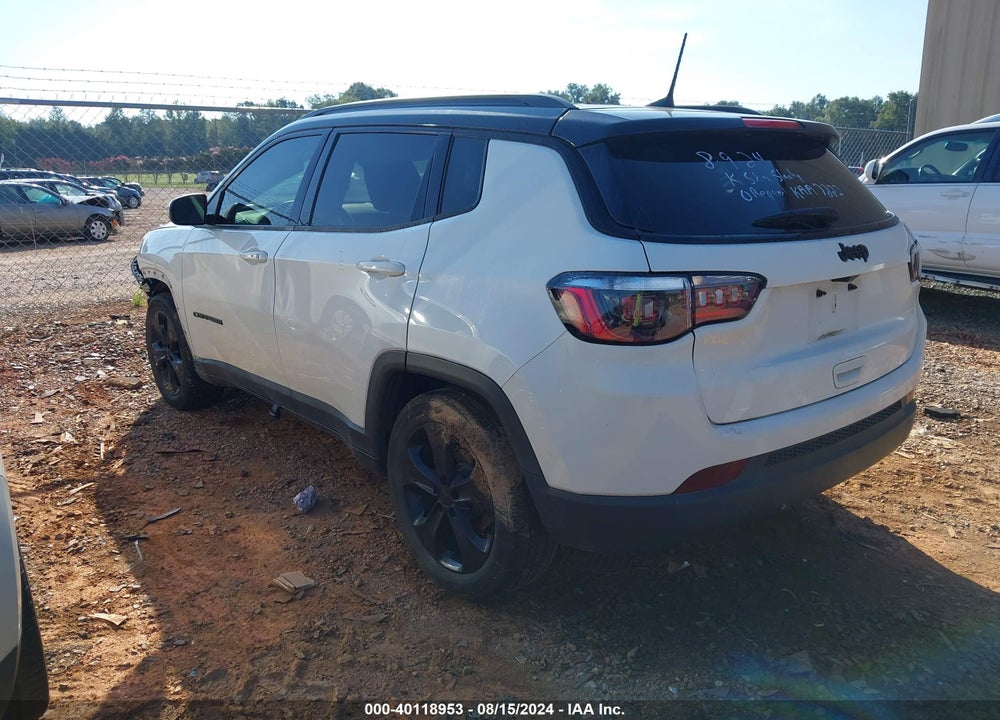2021 JEEP COMPASS ALTITUDE FWD VIN: 3C4NJCBB7MT517971