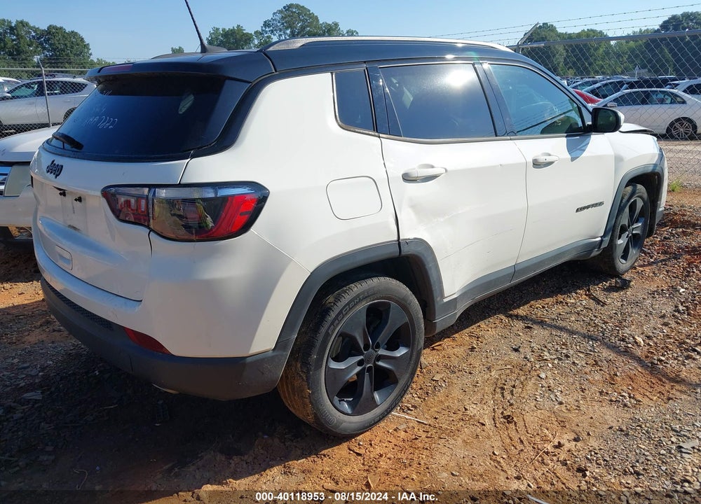 2021 JEEP COMPASS ALTITUDE FWD VIN: 3C4NJCBB7MT517971