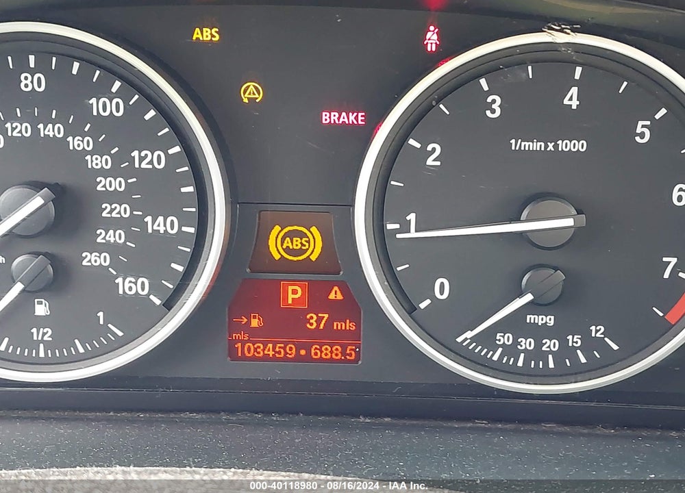 2008 BMW 528I VIN: WBANU53538CT02128
