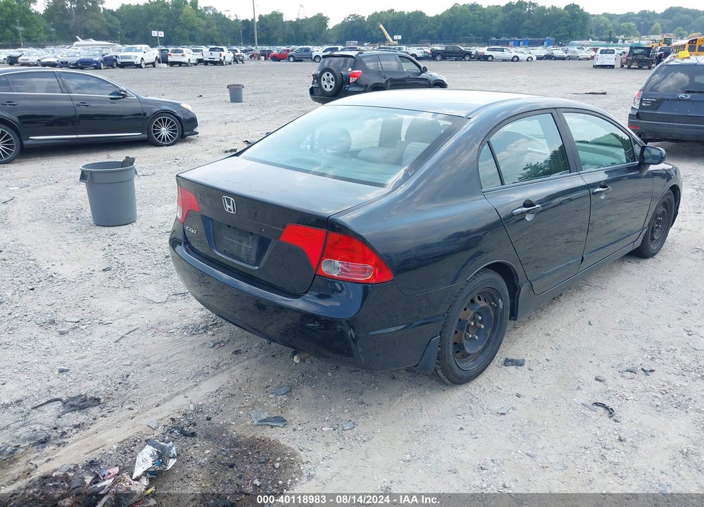 2008 HONDA CIVIC SDN LX VIN: 1HGFA16548L037449