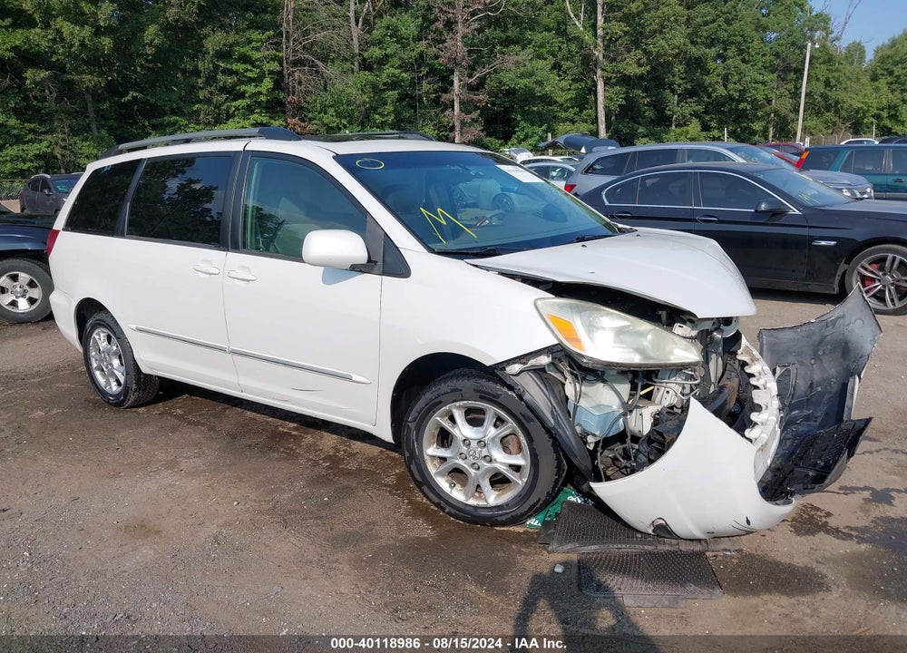 2005 TOYOTA SIENNA XLE LIMITED VIN: 5TDBA22C25S041601