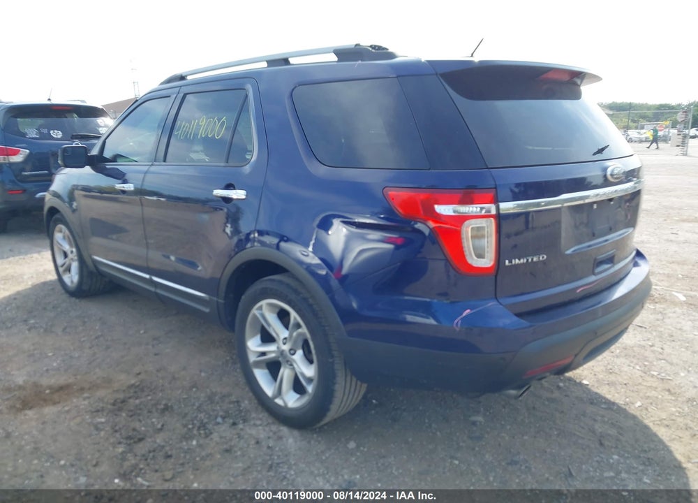 2011 FORD EXPLORER LIMITED VIN: 1FMHK7F84BGA92142