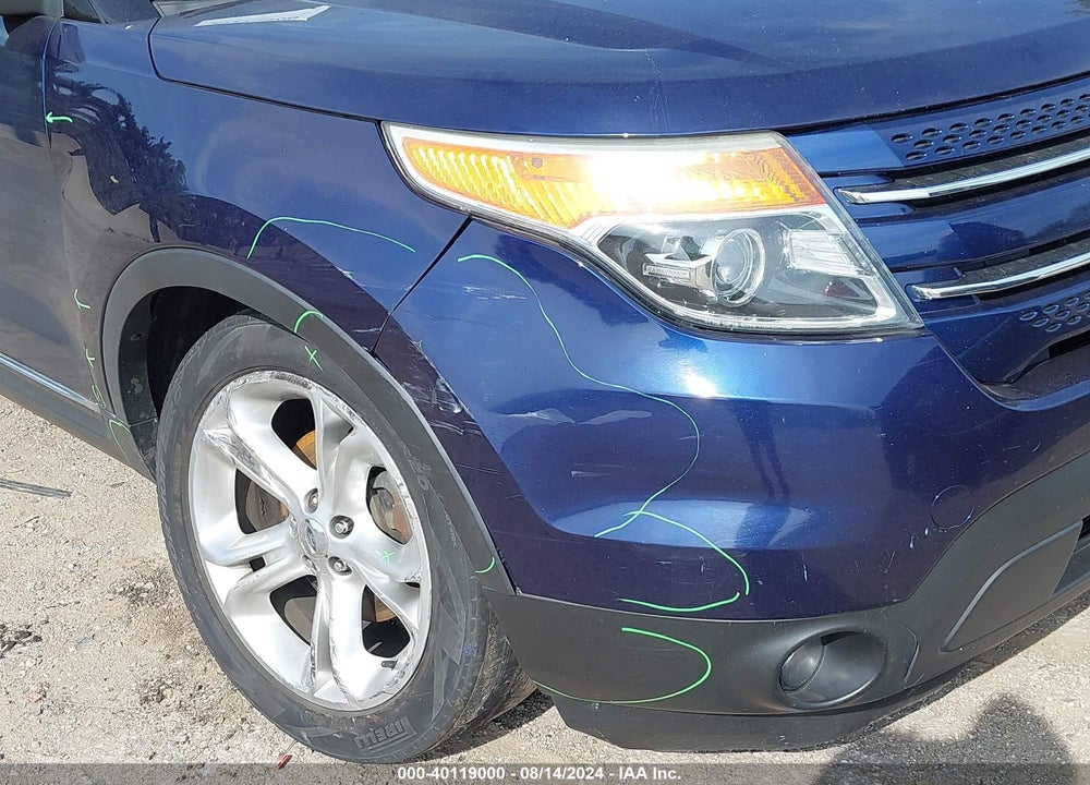 2011 FORD EXPLORER LIMITED VIN: 1FMHK7F84BGA92142