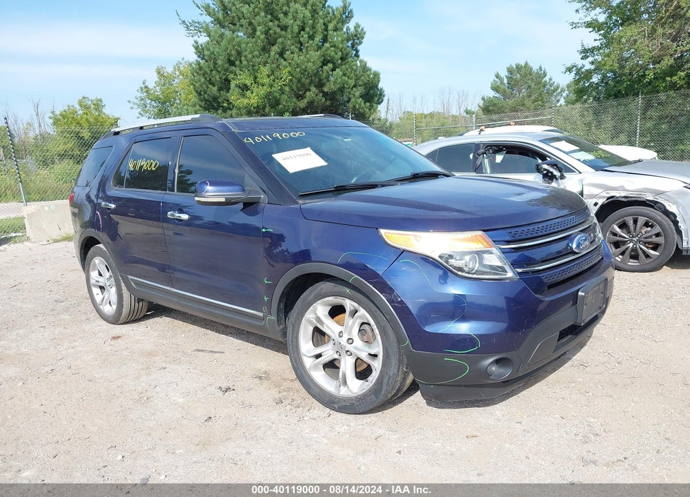 2011 FORD EXPLORER LIMITED VIN: 1FMHK7F84BGA92142