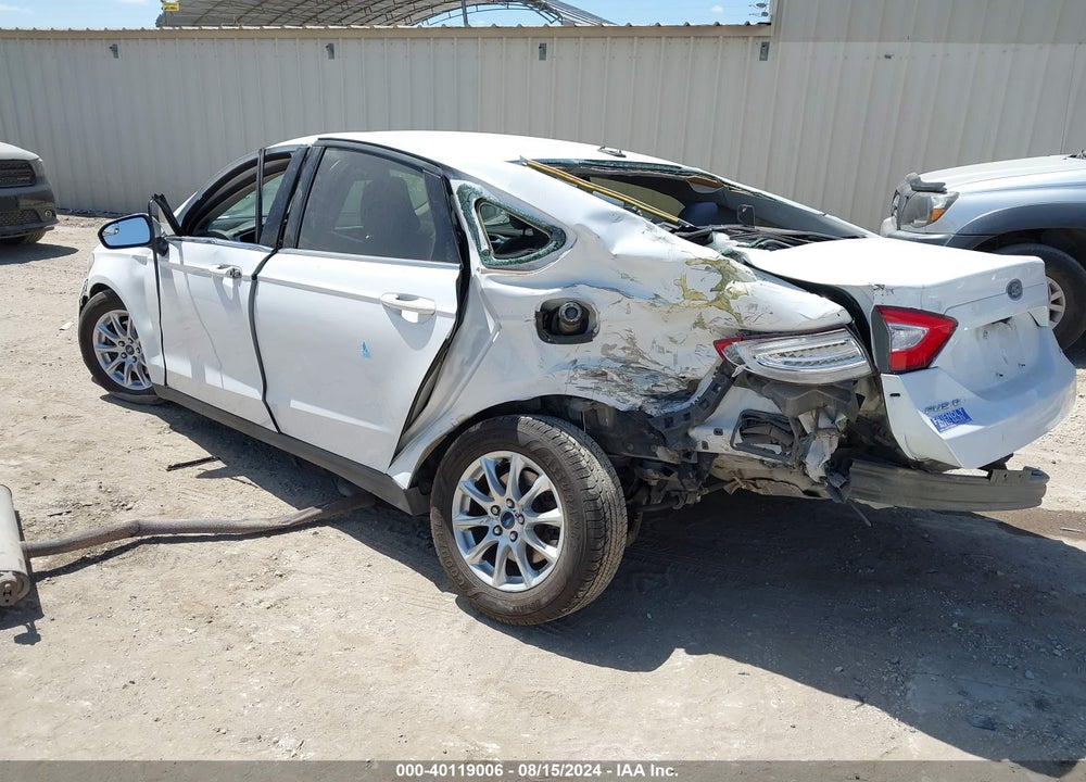2016 FORD FUSION S VIN: 3FA6P0G79GR262866