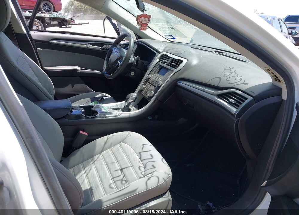 2016 FORD FUSION S VIN: 3FA6P0G79GR262866