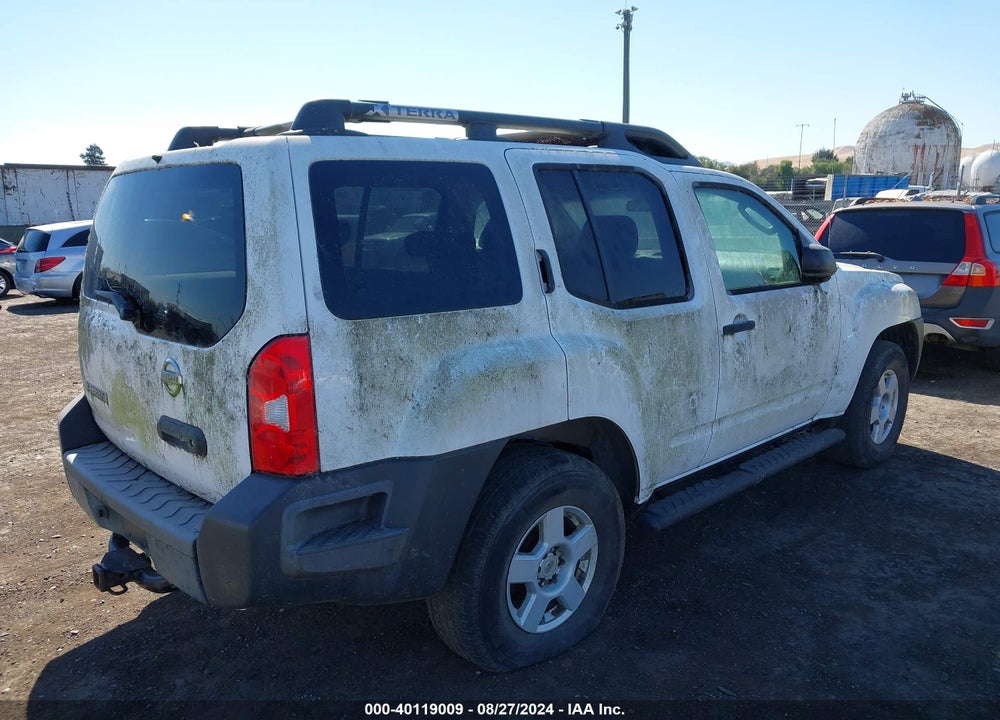 2006 NISSAN XTERRA S VIN: 5N1AN08W56C519398