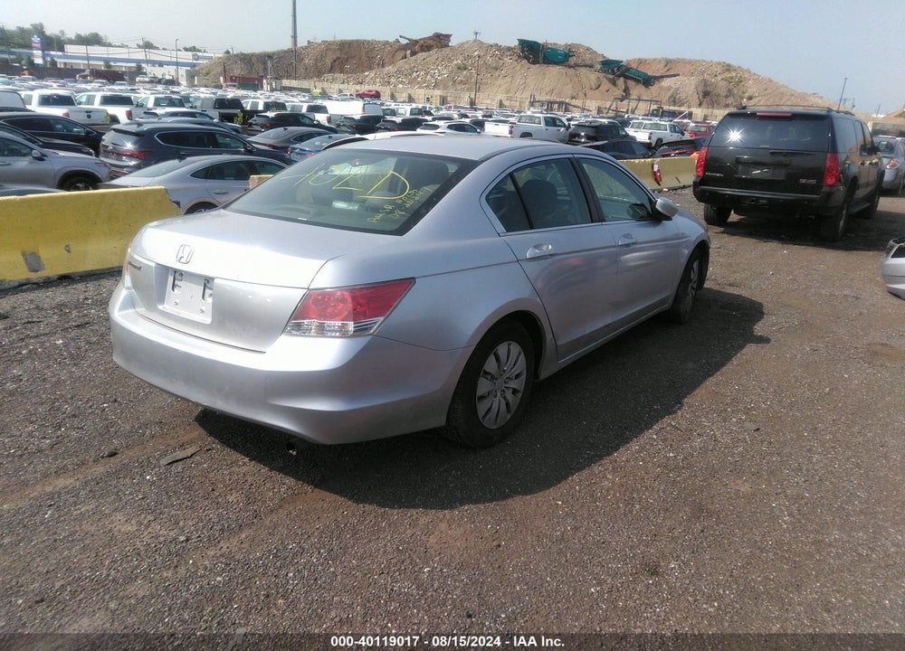 2008 HONDA ACCORD 2.4 LX VIN: 1HGCP26318A083080