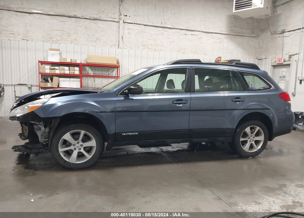 2014 SUBARU OUTBACK 2.5I VIN: 4S4BRBAC5E3298646