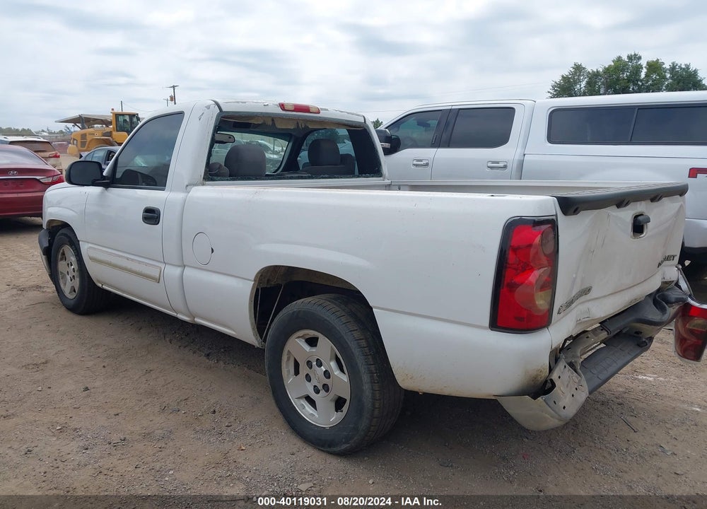 2005 CHEVROLET SILVERADO 1500 LS VIN: 1GCEC14VX5Z211749