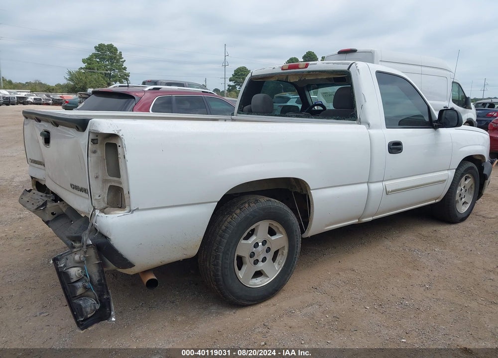 2005 CHEVROLET SILVERADO 1500 LS VIN: 1GCEC14VX5Z211749