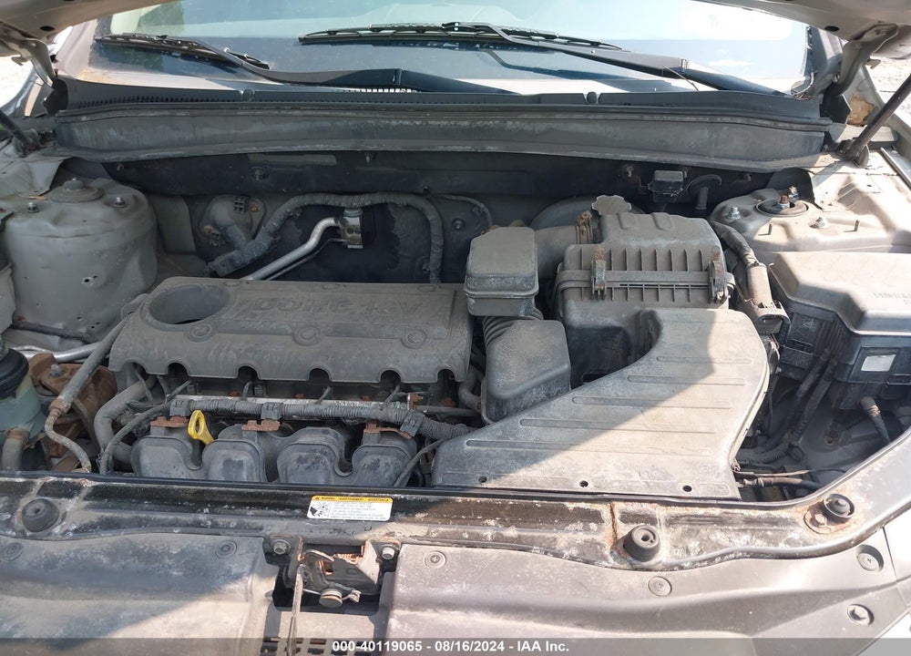 2010 HYUNDAI SANTA FE GLS VIN: 5NMSG3AB0AH404519