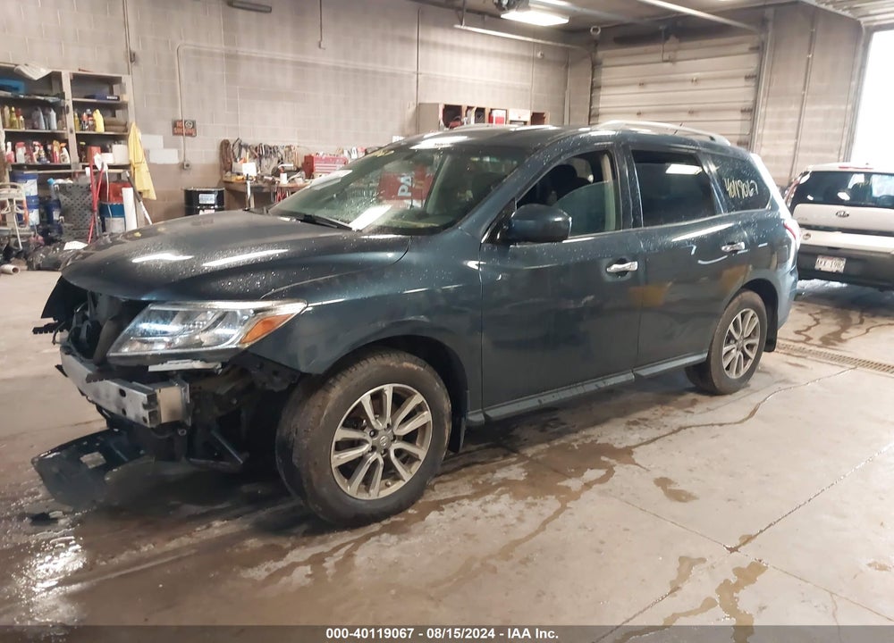 2016 NISSAN PATHFINDER S VIN: 5N1AR2MM0GC659039
