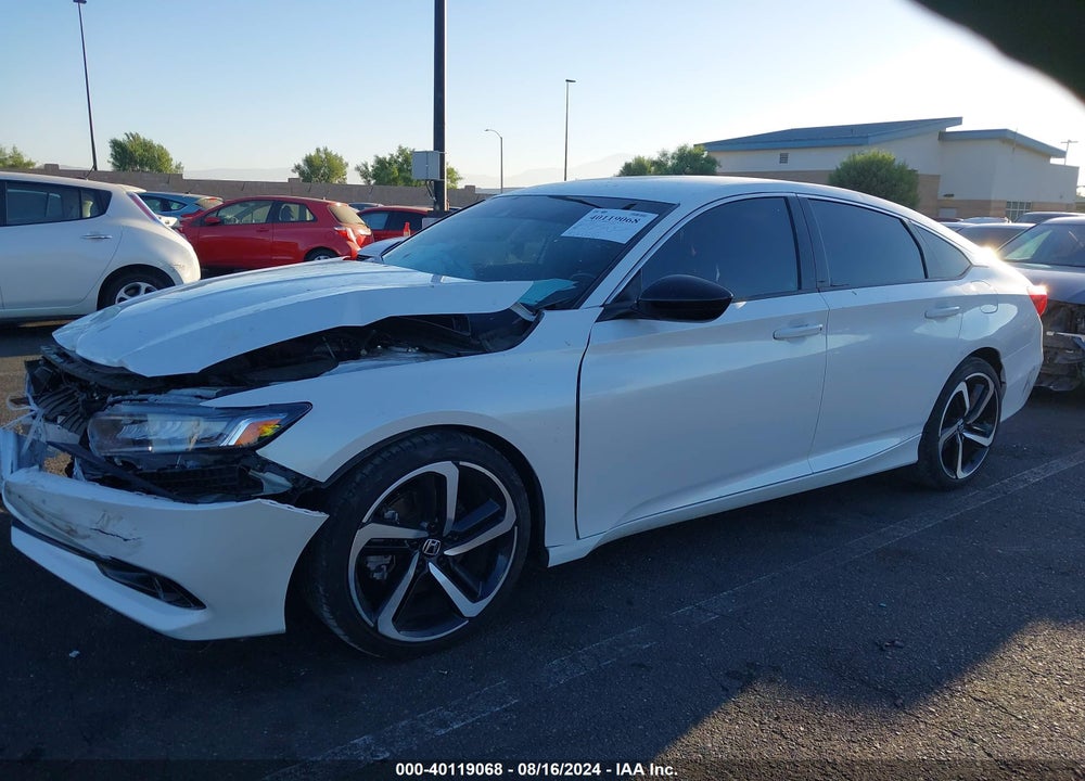2022 HONDA ACCORD SPORT VIN: 1HGCV1F32NA016435