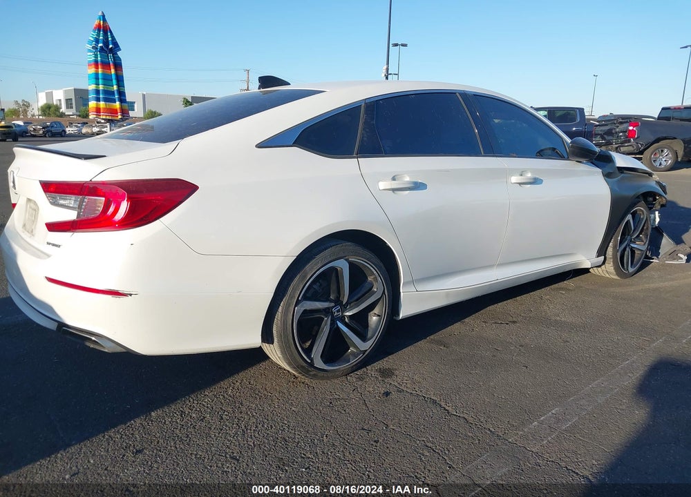 2022 HONDA ACCORD SPORT VIN: 1HGCV1F32NA016435