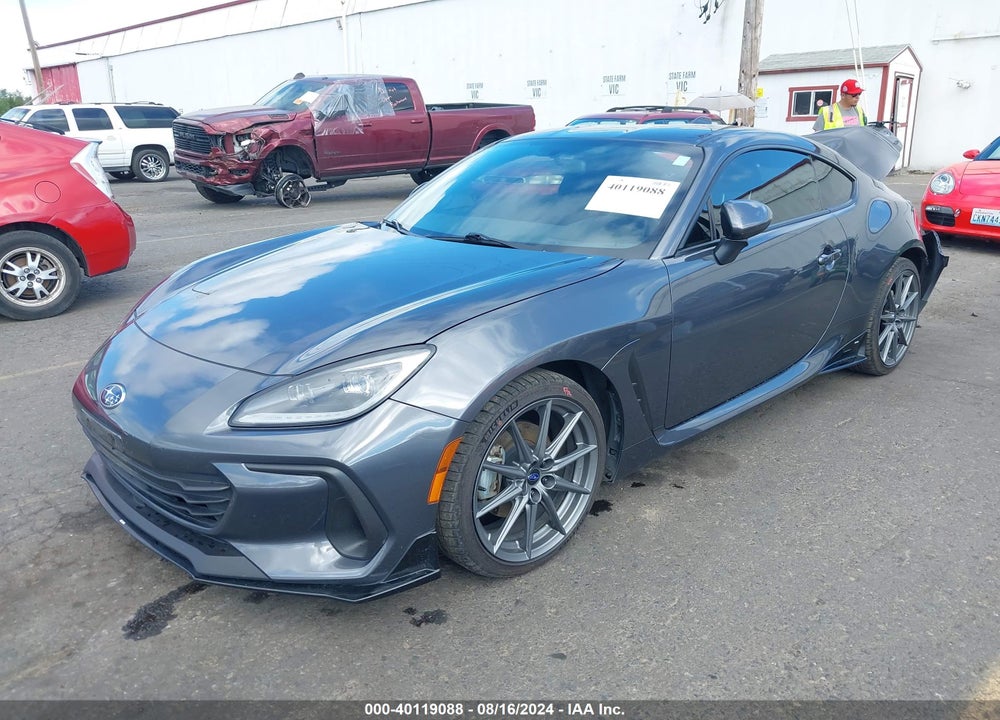2022 SUBARU BRZ LIMITED VIN: JF1ZDBF10N8702356