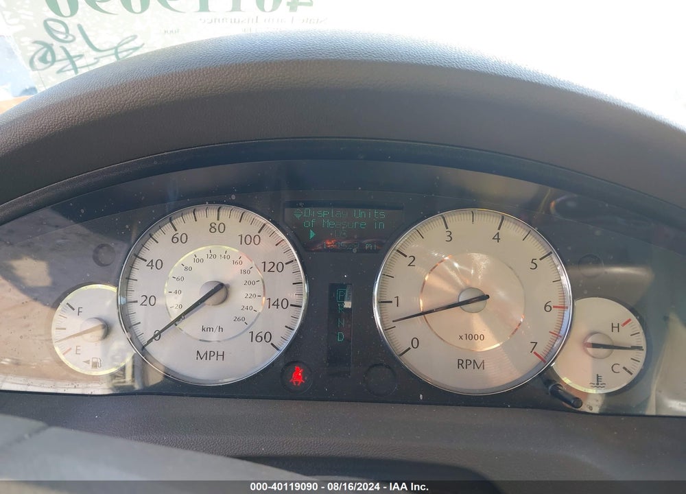 2008 CHRYSLER 300C HEMI VIN: 2C3KA63H08H123951
