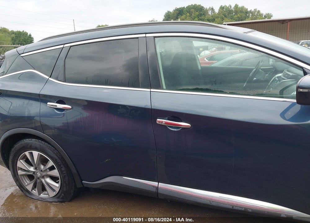2018 NISSAN MURANO SV VIN: 5N1AZ2MH7JN161189