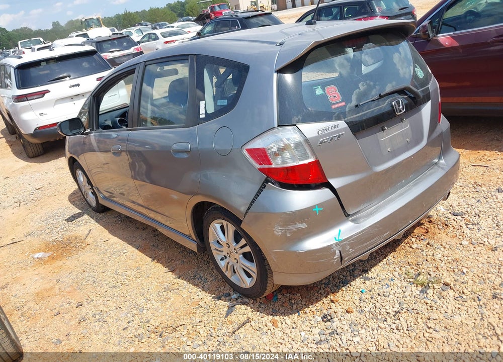 2009 HONDA FIT SPORT VIN: JHMGE87449S024714