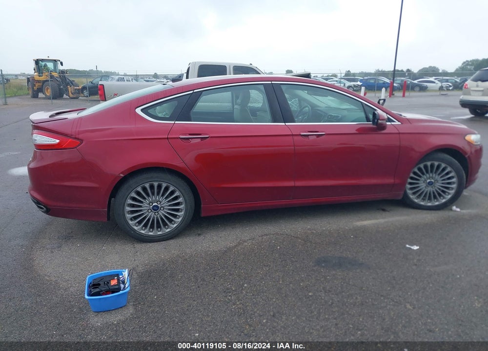 2016 FORD FUSION TITANIUM VIN: 3FA6P0K93GR391310