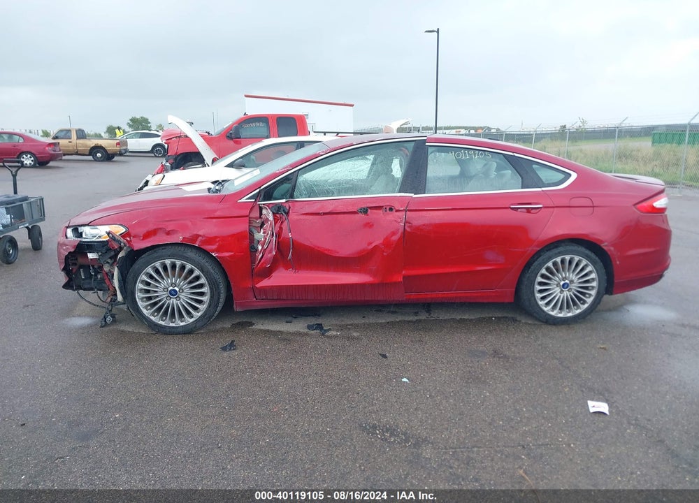 2016 FORD FUSION TITANIUM VIN: 3FA6P0K93GR391310