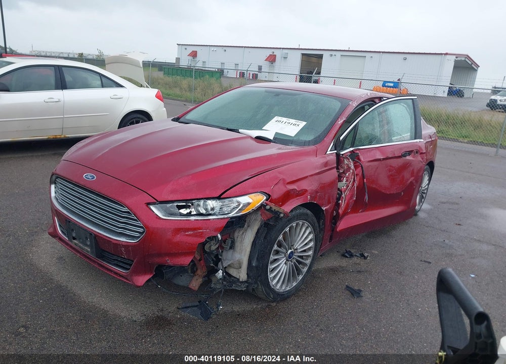 2016 FORD FUSION TITANIUM VIN: 3FA6P0K93GR391310