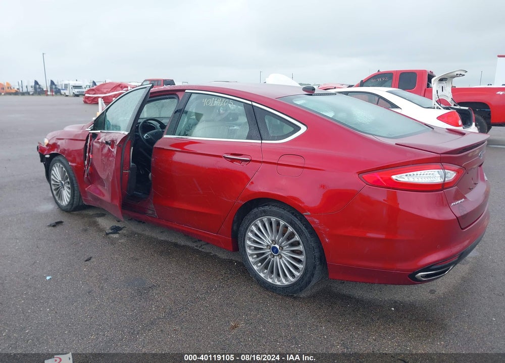 2016 FORD FUSION TITANIUM VIN: 3FA6P0K93GR391310