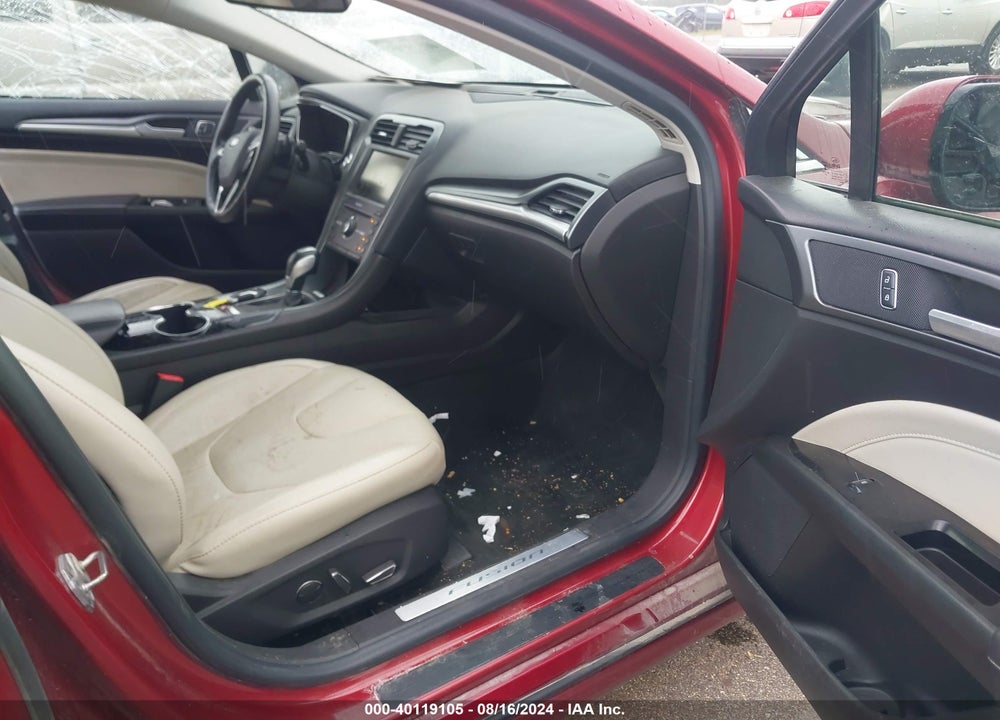 2016 FORD FUSION TITANIUM VIN: 3FA6P0K93GR391310