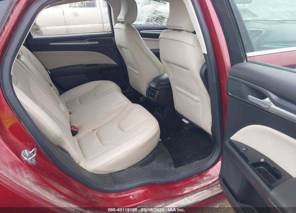 2016 FORD FUSION TITANIUM VIN: 3FA6P0K93GR391310