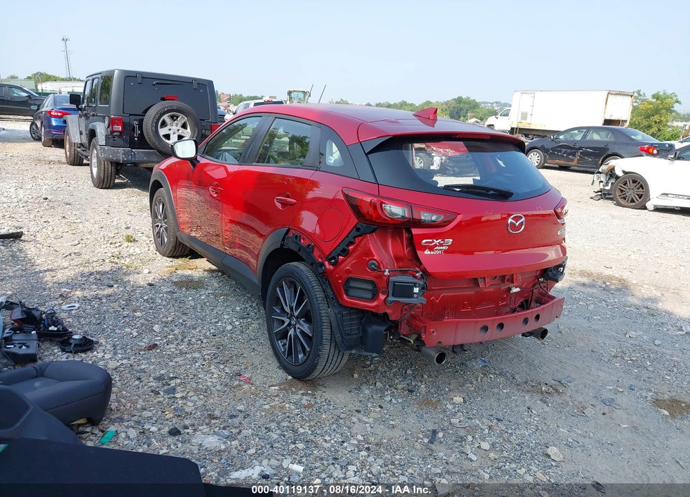 2018 MAZDA CX-3 TOURING VIN: JM1DKFC75J0301436