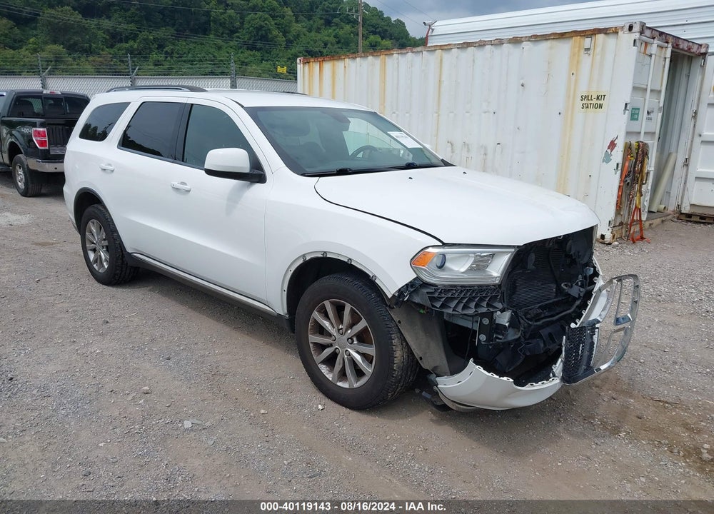 2018 DODGE DURANGO SXT AWD VIN: 1C4RDJAG5JC307130