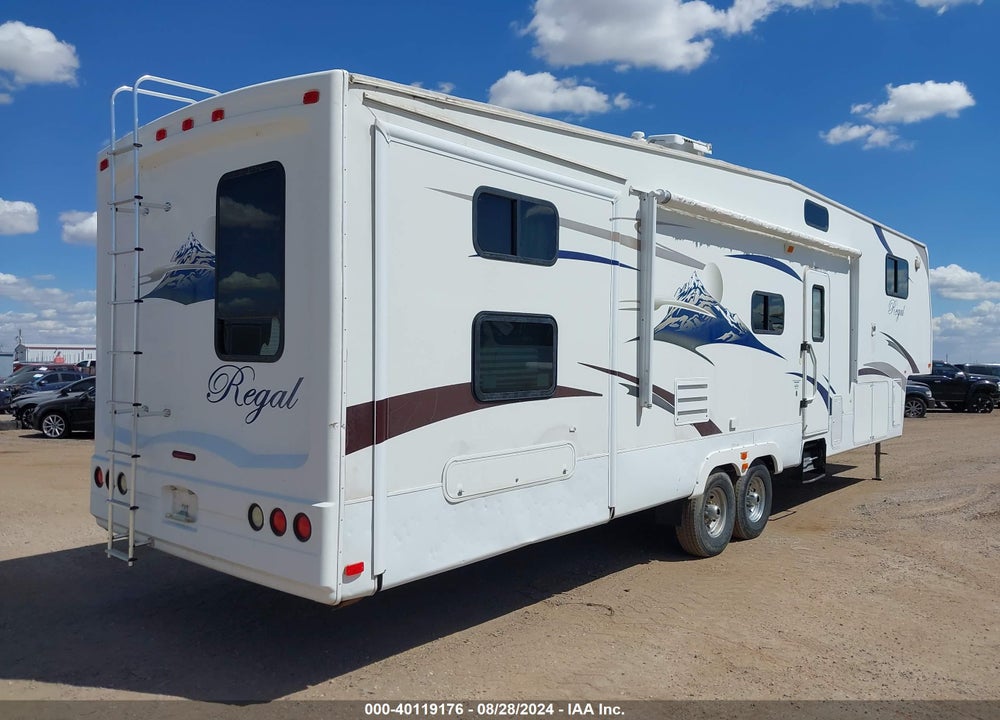 2008 FLEETWOOD REGAL EXTREME EDITIO VIN: 4CT5B352982321936