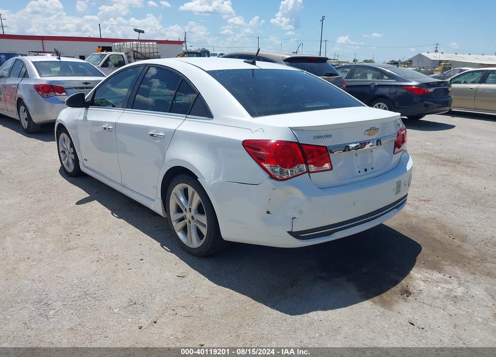 2012 CHEVROLET CRUZE LTZ VIN: 1G1PH5SC5C7277582