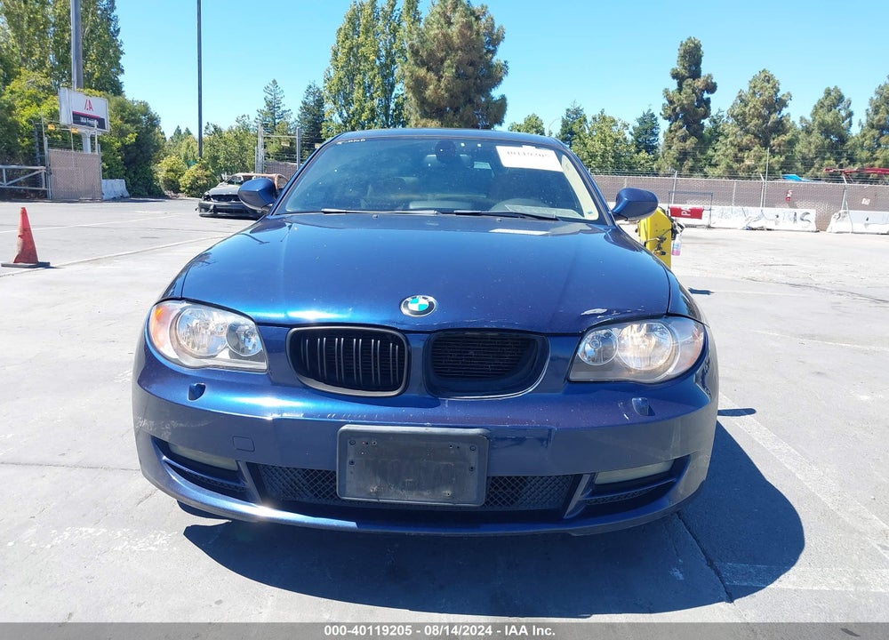 2011 BMW 128I VIN: WBAUP9C54BVL89611