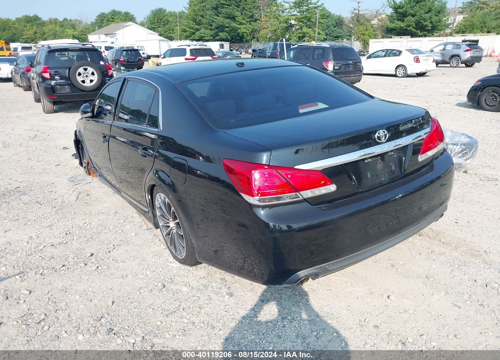 2011 TOYOTA AVALON VIN: 4T1BK3DB8BU422380