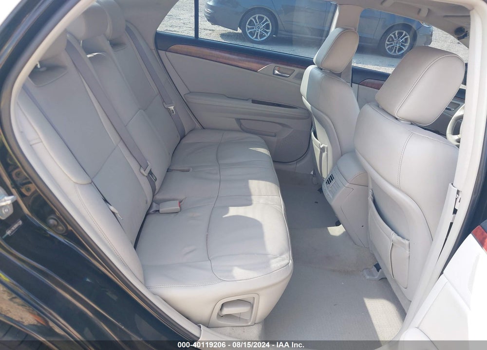 2011 TOYOTA AVALON VIN: 4T1BK3DB8BU422380