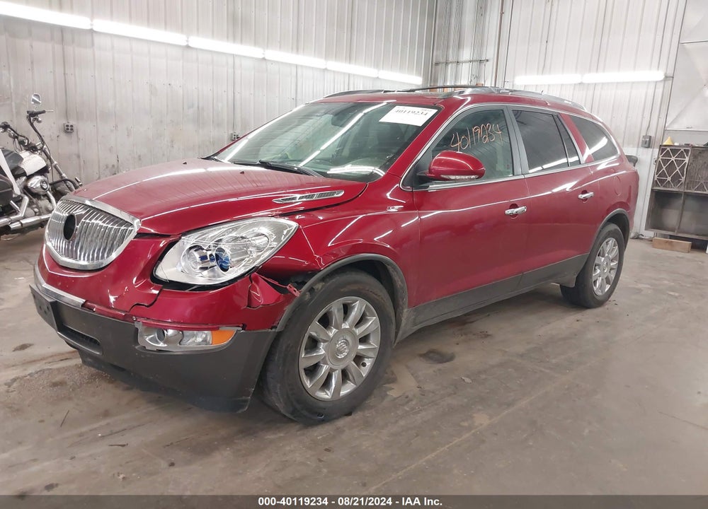 2012 BUICK ENCLAVE LEATHER VIN: 5GAKVCED9CJ116322