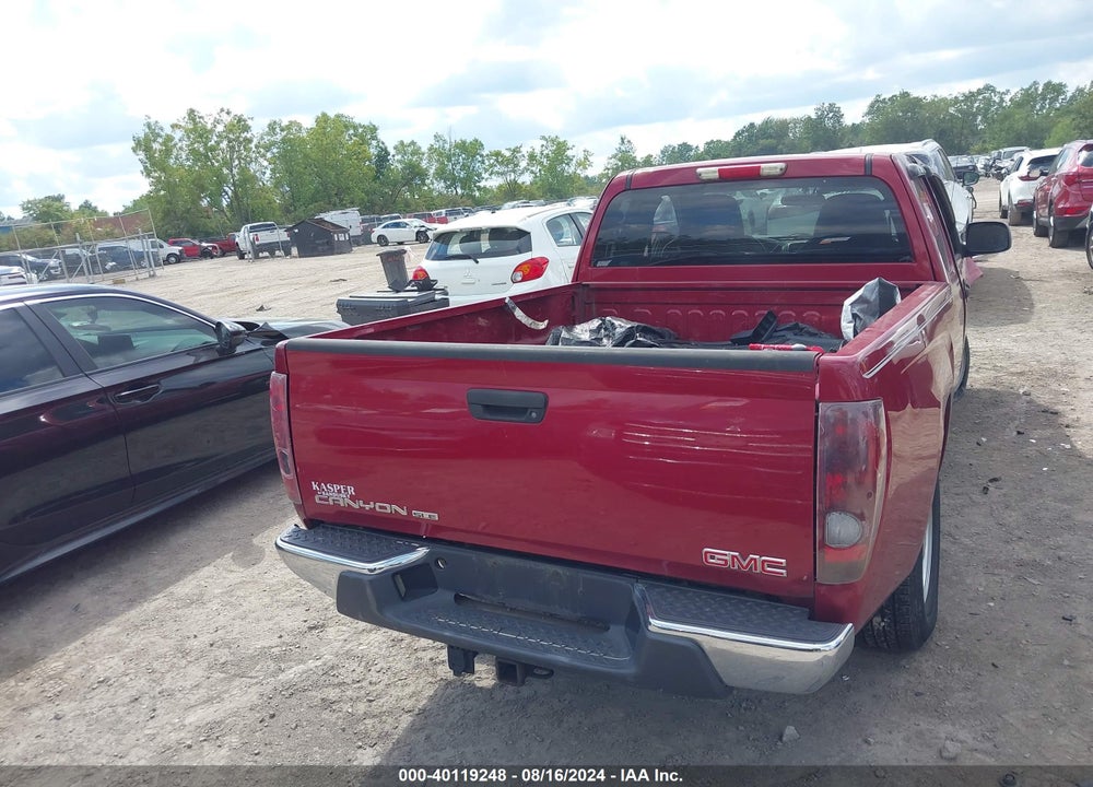 2005 GMC CANYON SLE VIN: 1GTCS196858195147