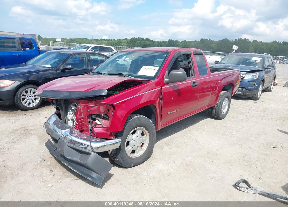 2005 GMC CANYON SLE VIN: 1GTCS196858195147