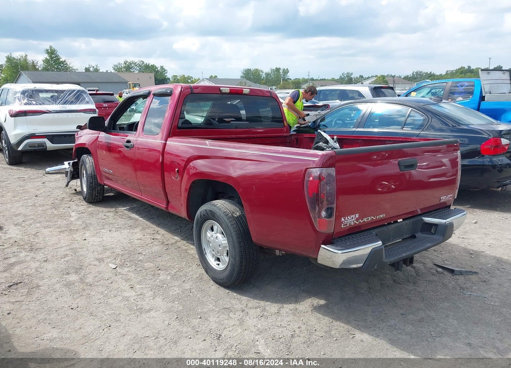 2005 GMC CANYON SLE VIN: 1GTCS196858195147