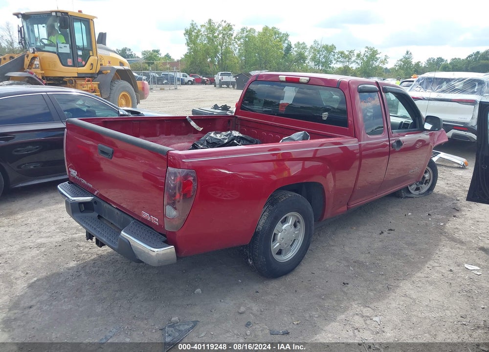 2005 GMC CANYON SLE VIN: 1GTCS196858195147