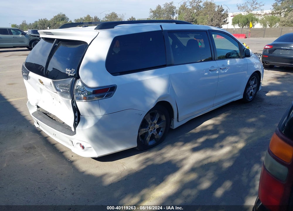 2015 TOYOTA SIENNA VIN: 5TDXK3DC1FS543135