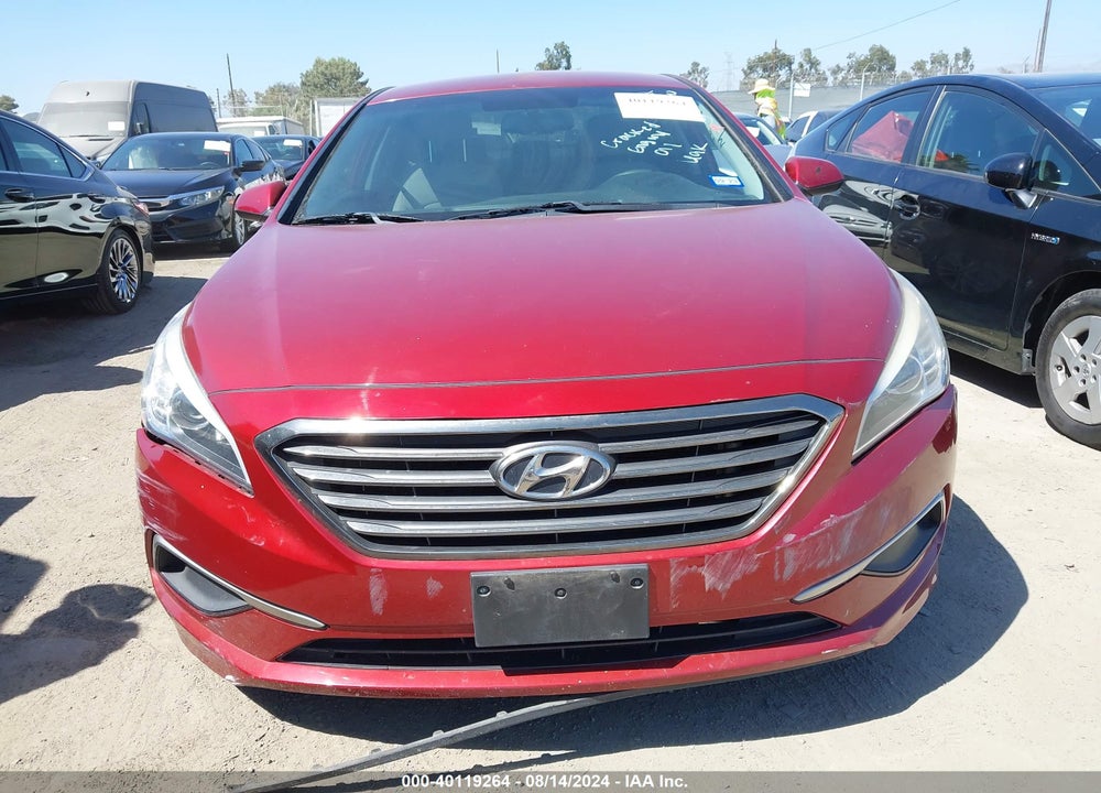 2016 HYUNDAI SONATA SE VIN: 5NPE24AF1GH314182