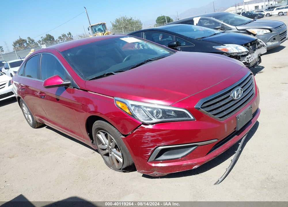 2016 HYUNDAI SONATA SE VIN: 5NPE24AF1GH314182