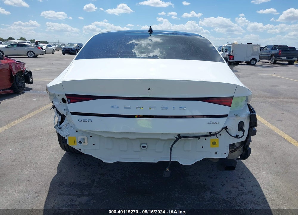 2023 GENESIS G90 3.5T AWD VIN: KMTFB4SD5PU019885