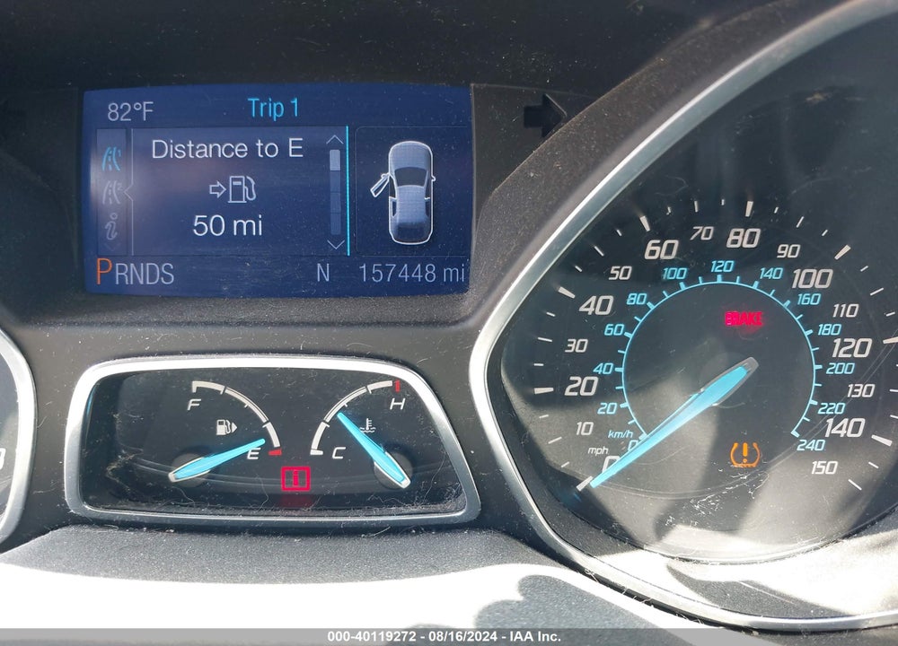 2013 FORD ESCAPE S VIN: 1FMCU0F79DUB46400