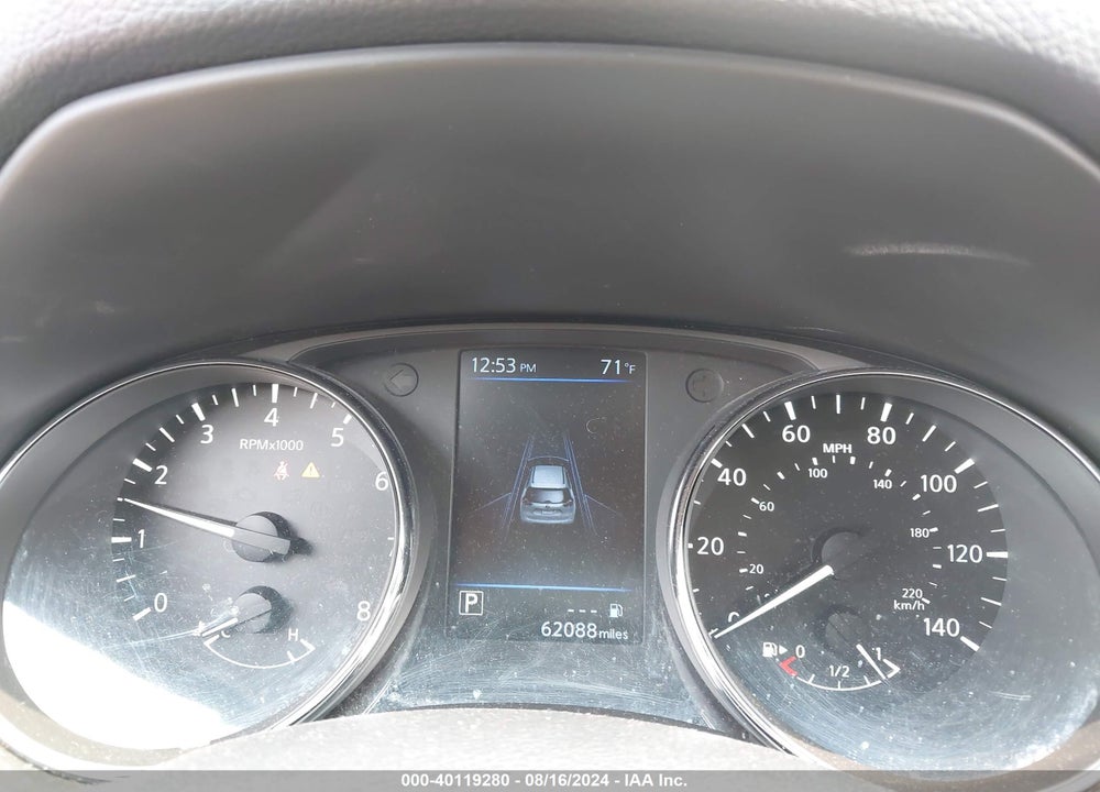 2019 NISSAN ROGUE SL VIN: 5N1AT2MVXKC808561