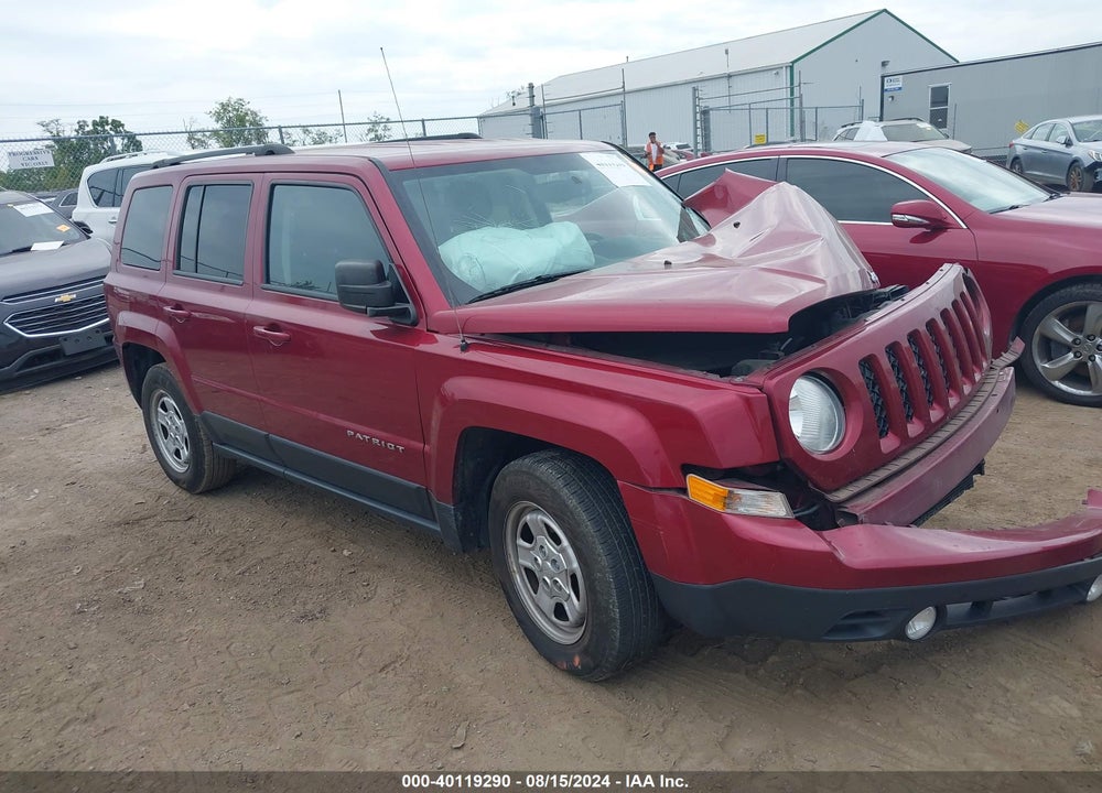 2017 JEEP PATRIOT SPORT FWD VIN: 1C4NJPBAXHD150168