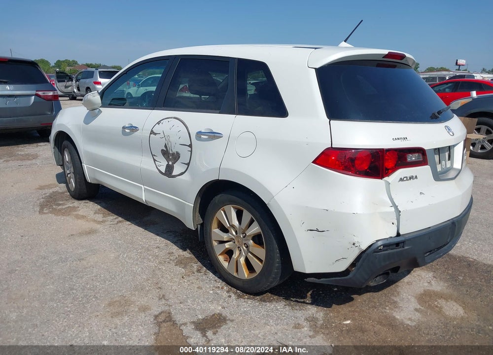 2011 ACURA RDX VIN: 5J8TB1H24BA008250