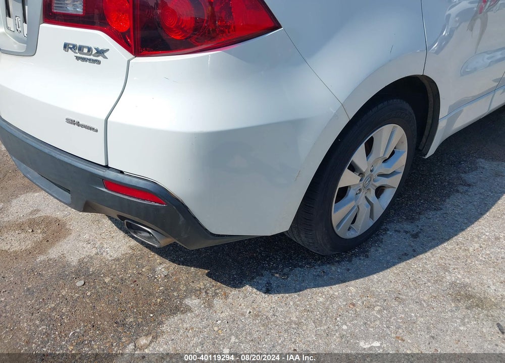 2011 ACURA RDX VIN: 5J8TB1H24BA008250